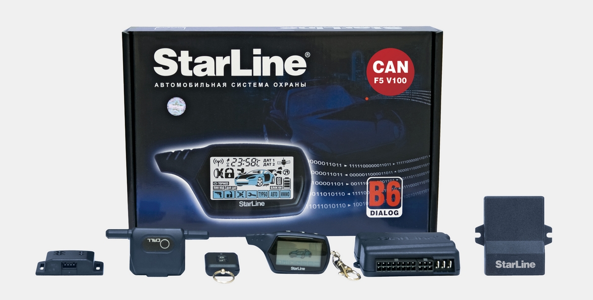     StarLine B6 Dialog CAN F5 V100